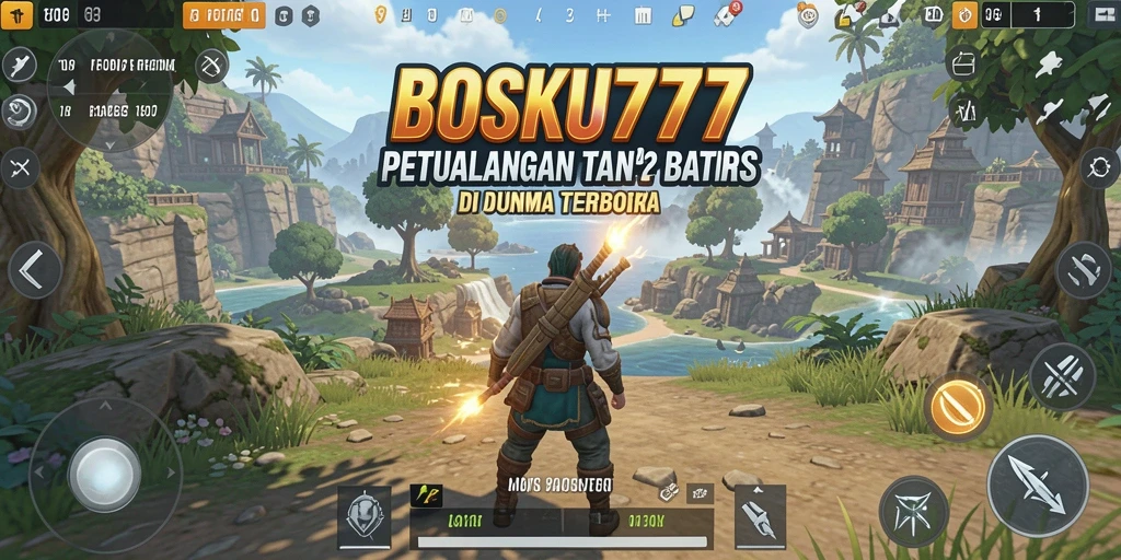 Tampilan gameplay BOSKU777 yang menakjubkan dalam dunia terbuka.