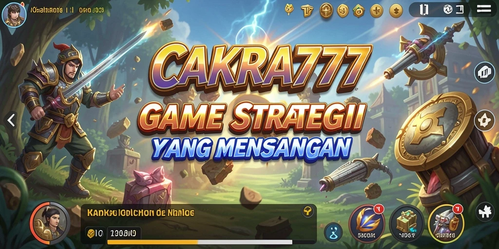 Tampilan gameplay CAKRA777 yang seru dan penuh strategi.