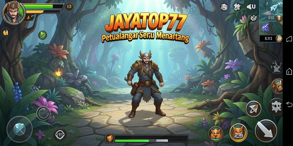 Screenshot gameplay <strong>JAYATOP77</strong> menampilkan aksi seru dalam dunia petualangan.