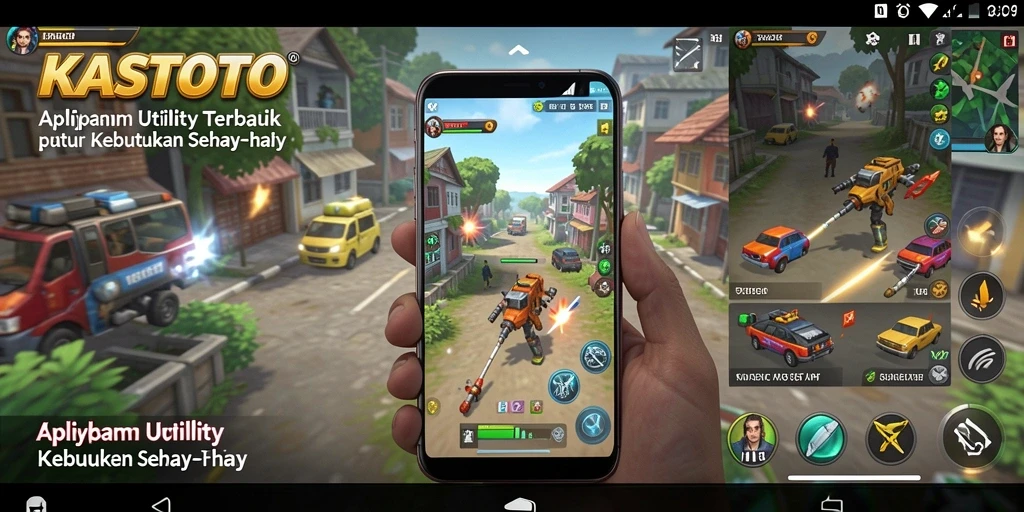 Tampilan antarmuka KASTOTO yang modern dan fungsional.