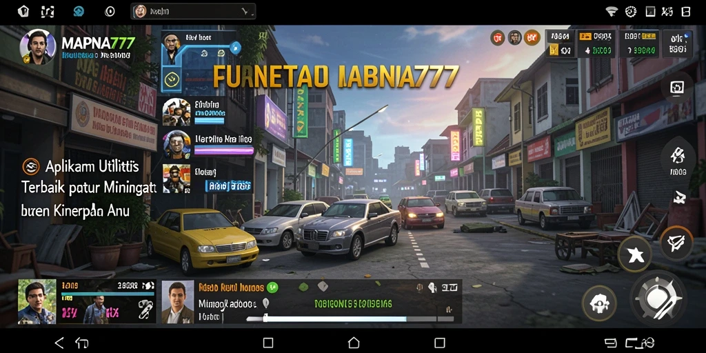 Screenshot utama <strong>MAPNA777</strong> yang menunjukkan fitur optimasi kinerja perangkat.