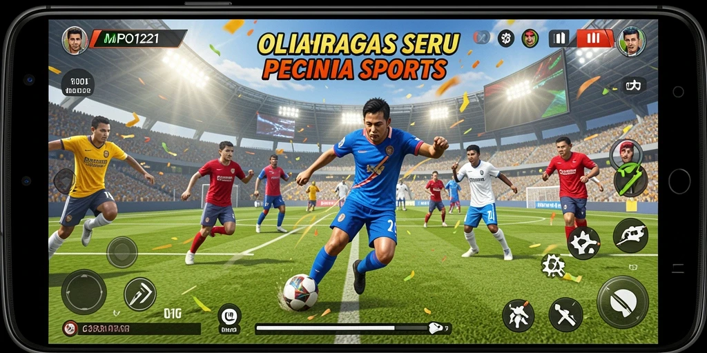 Pengalaman bermain olahraga yang menakjubkan dan mendebarkan.
