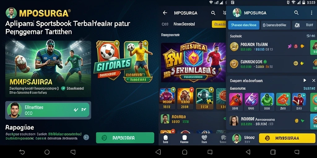 Gameplay MPOSURGA yang menarik dengan berbagai pilihan taruhan olahraga.