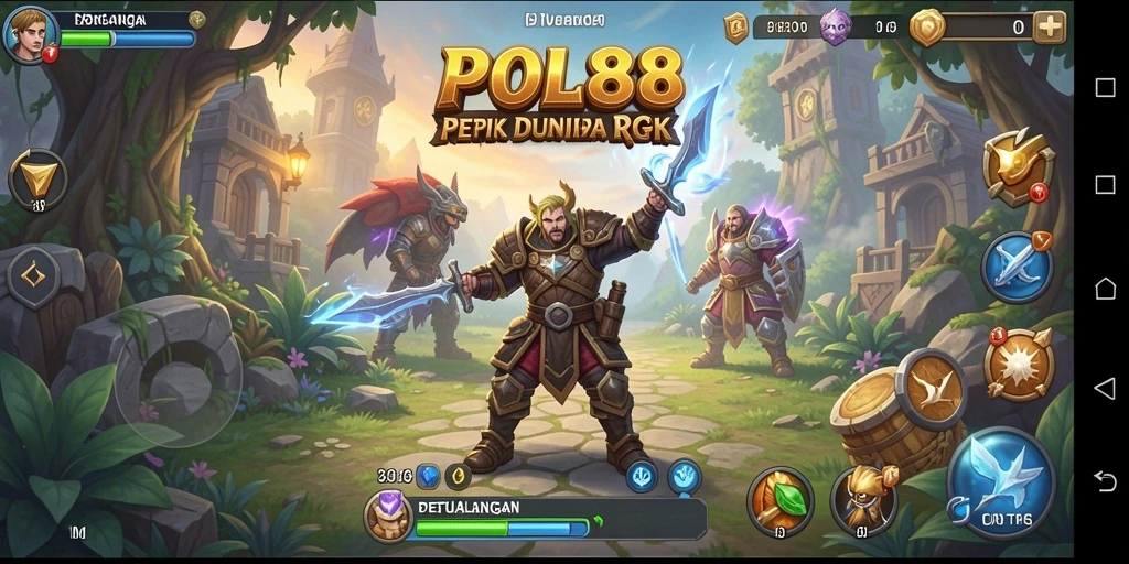 Tampilan screenshot POL88 menampilkan aksi RPG yang seru dan karakter yang menawan.