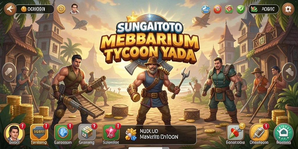 Tampilan gameplay SUNGAITOTO yang menarik dan penuh warna.