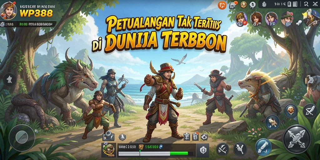 Tampilan gameplay yang mendebarkan dari <strong>WP888</strong> dalam dunia terbuka.